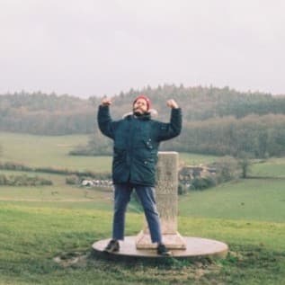 Me standing on a hill